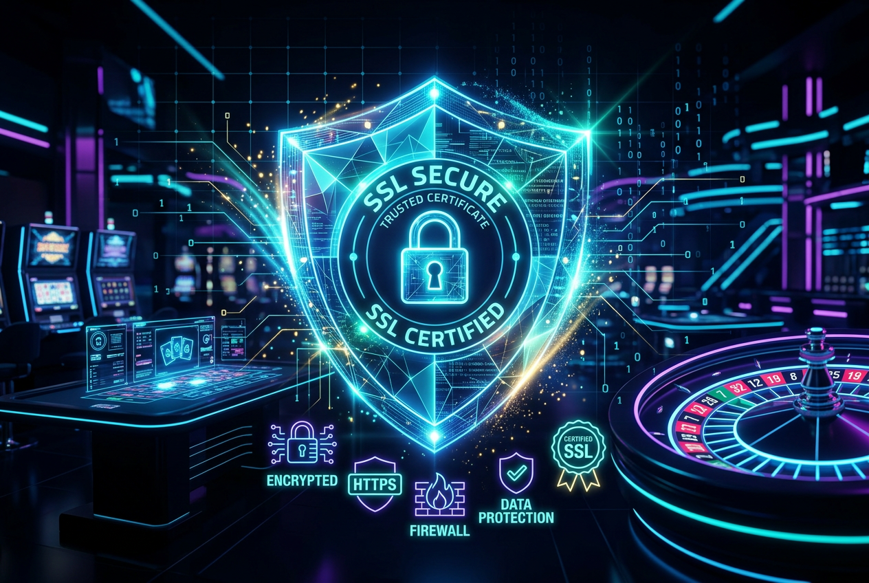 Technologia szyfrowania SSL i bezpieczne licencje w kasynie online